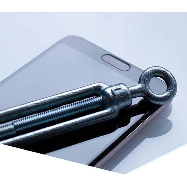 3MK FlexibleGlass Max iPhone 16 Pro Max czarny/black, Szkło Hybrydowe z wzmocnionymi krawędziami