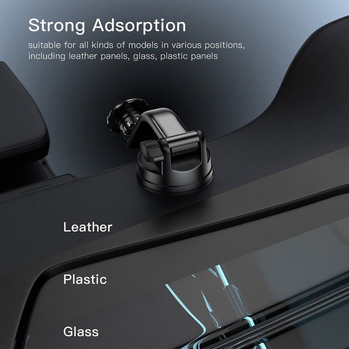 Uchwyt na telefon do samochodu magnetyczny Forcell F-Grip MagLuxe do szyby / deski / kratki czarny