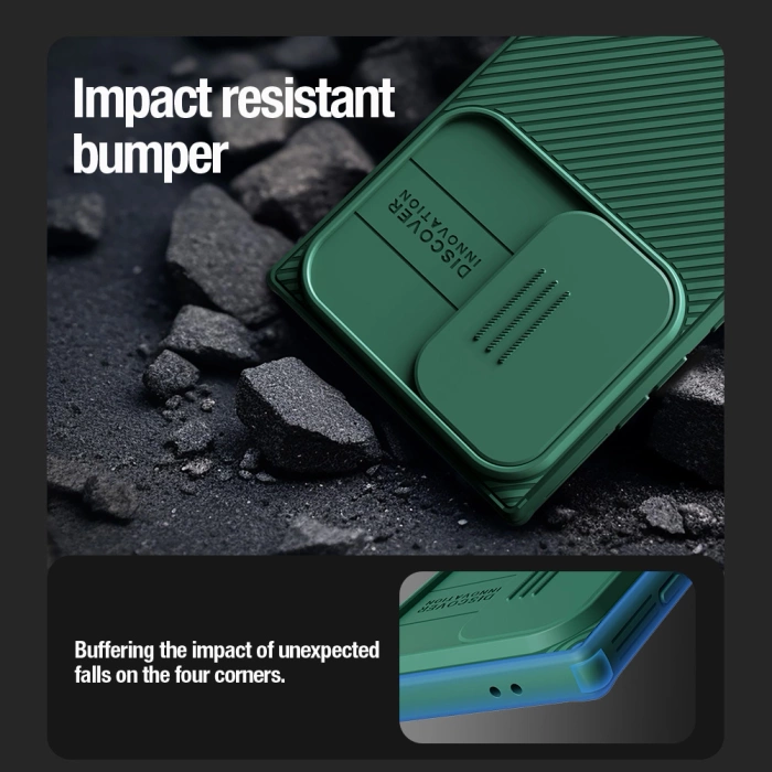 NILLKIN CAMSHIELD PRO SAMSUNG S24 ULTRA DEEP GREEN / ZIELONY