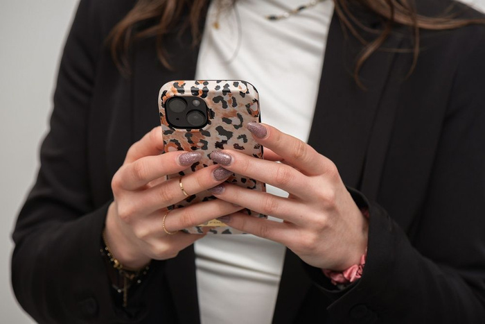 FORCELL F-PROTECT Mirage futerał kompatybilny z MagSafe do IPHONE 14 Pro wild panther