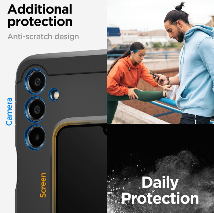 ETUI SPIGEN TOUGH ARMOR GALAXY A16 4G / 5G BLACK