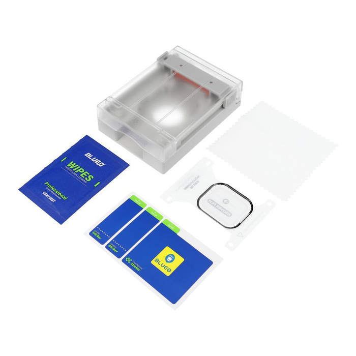 Szkło Hartowane 5D Mr. Monkey Glass - do Apple Watch 10/11 46MM czarny (Strong HD)