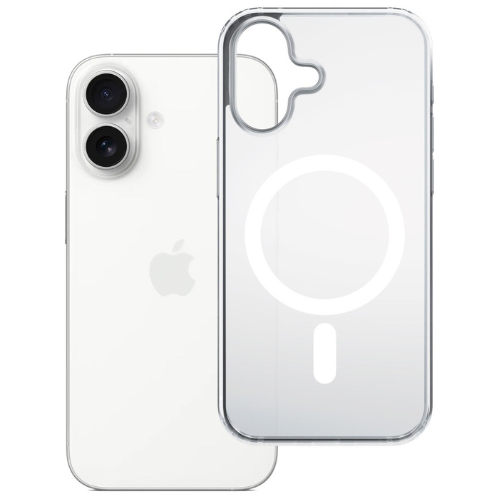 Etui 3MK iPhone  17 Frosty MagCase Biały