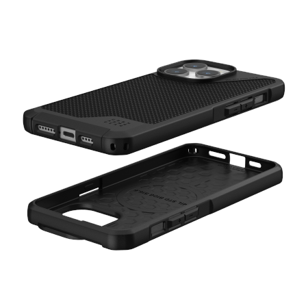 Etui UAG Metropolis LT Magsafe - obudowa ochronna do iPhone 15 Pro Max kompatybilna z MagSafe (kevlar black) Case