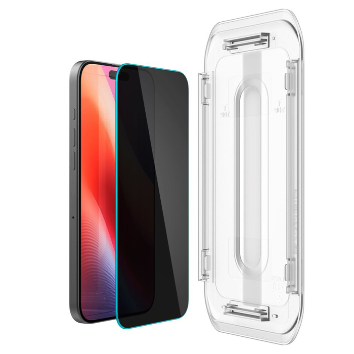 SZKŁO PRYWATYZUJĄCE SPIGEN GLAS.TR ”EZ FIT” 2-PACK IPHONE 16 PRO MAX, 17 PRO MAX PRIVACY