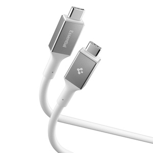 KABEL USB-C SPIGEN EB24012CC ESSENTIAL 240W 120CM BIAŁY