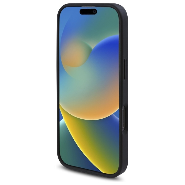 Guess GUHMP16LP4ROPEMCK iPhone 16 Pro     6.3" czarny/black hardcase 4G Flowers Print MagSafe