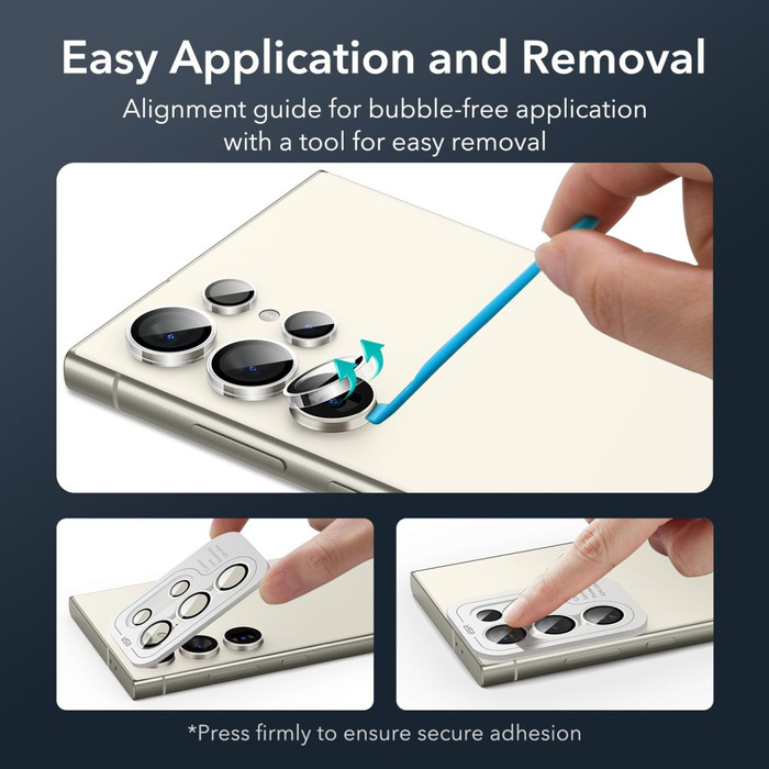 Osłona Aparatu Esr Camera Protector Samsung Galaxy S24 Ultra Clear 