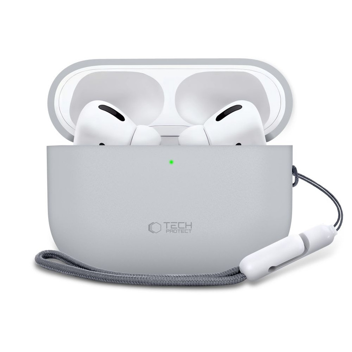 TECH-PROTECT SILICONE APPLE AIRPODS PRO 3 CRAYON GREY