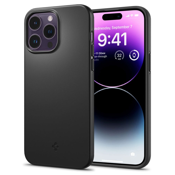 Etui Spigen Thin Fit iPhone 14 Pro Black