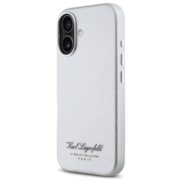Etui Karl Lagerfeld iPhone 16 6,1" hardcase szary/grey hotel RSG