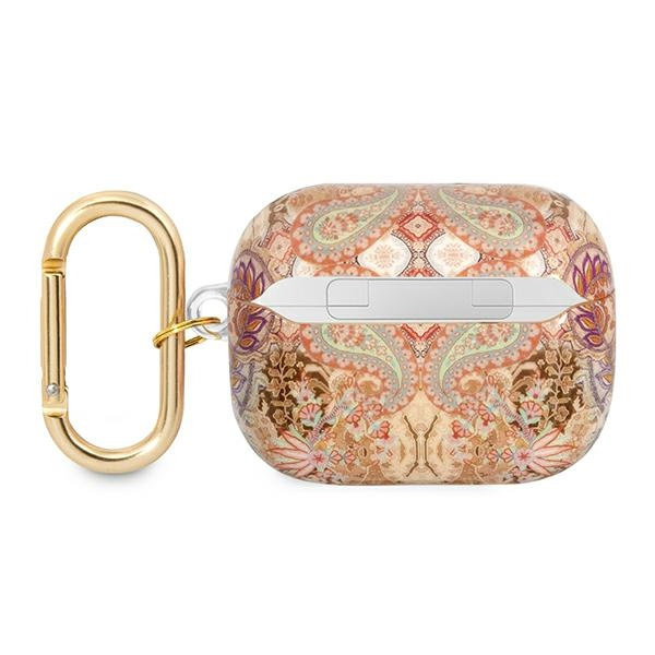 Etui GUESS Apple AirPods Pro Cover Paisley Strap Collection Złoty Case