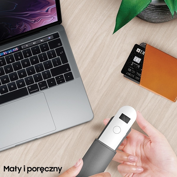 Lampa Dezynfekująca UNIQ LYFRO Beam Mini UV-C Ręczna Sterylizator Biały