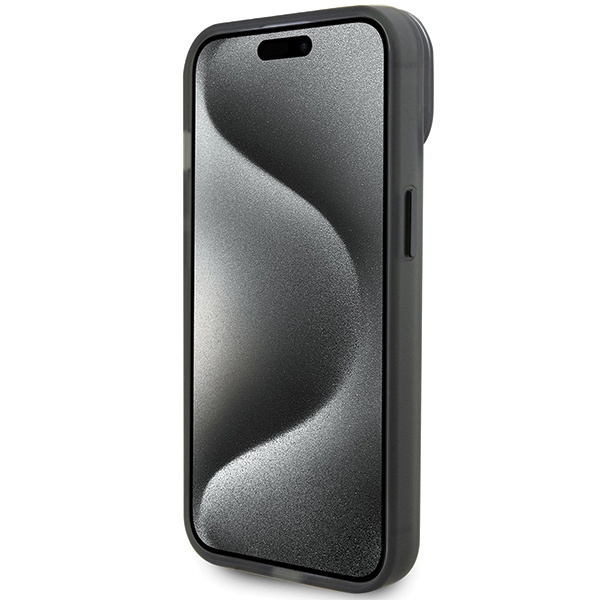 Etui Ferrari FEHMP15MUSCAH iPhone 15 Plus / 14 Plus 6.7" transparent hardcase Ring Stand 2023 Collection MagSafe Case