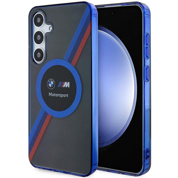 Etui BMW BMHMS24S23HTPUK Galaxy S24 S921 czarny/black hardcase Motorsport IML Circle MagSafe Case