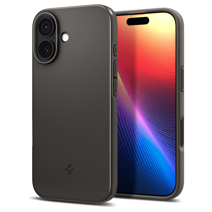 ETUI SPIGEN IPHONE 17 THIN FIT MAG MAGSAFE GUNMETAL