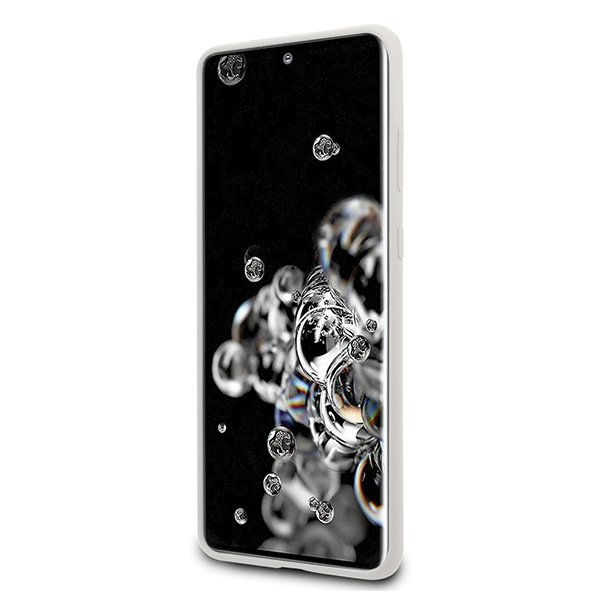 Etui US POLO Samsung Galaxy S20 Ultra Silicone Collection Biały Case