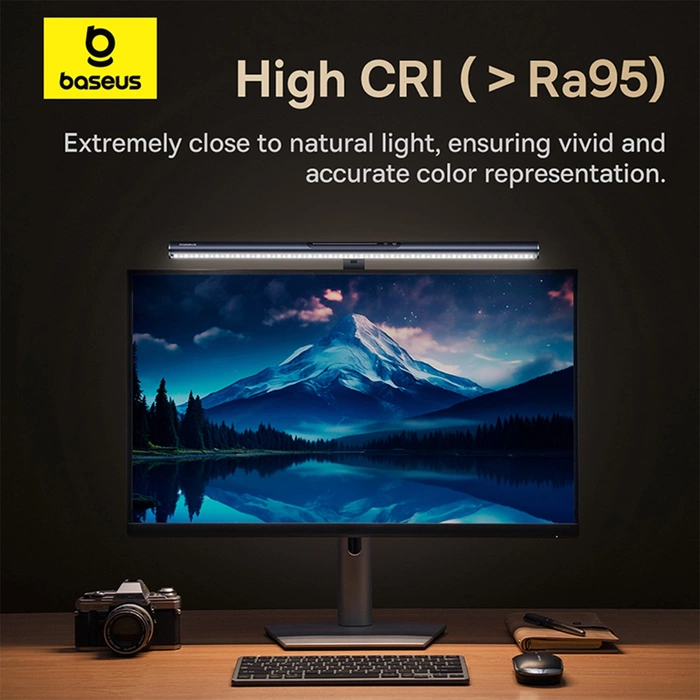 Lampa Baseus i-Wok 3 na monitor (czarna)