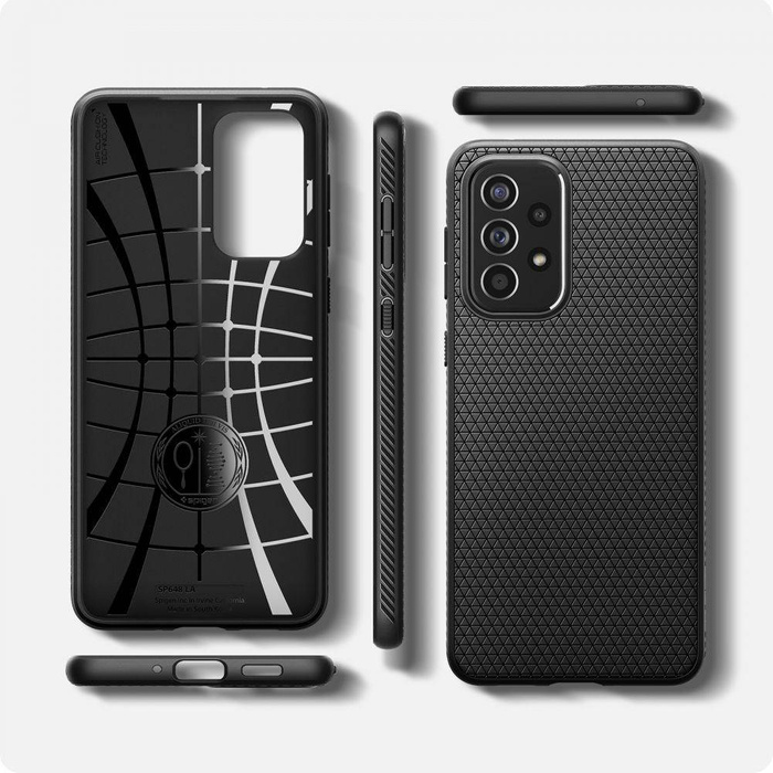 SPIGEN Liquid Air Matte Samsung Galaxy A33 5G ETUI Czarny Case
