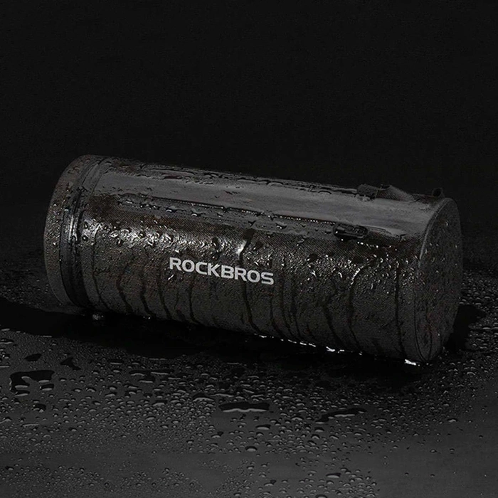Torba rowerowa Rockbros AS-051 wodoodporna na kierownicę - czarna