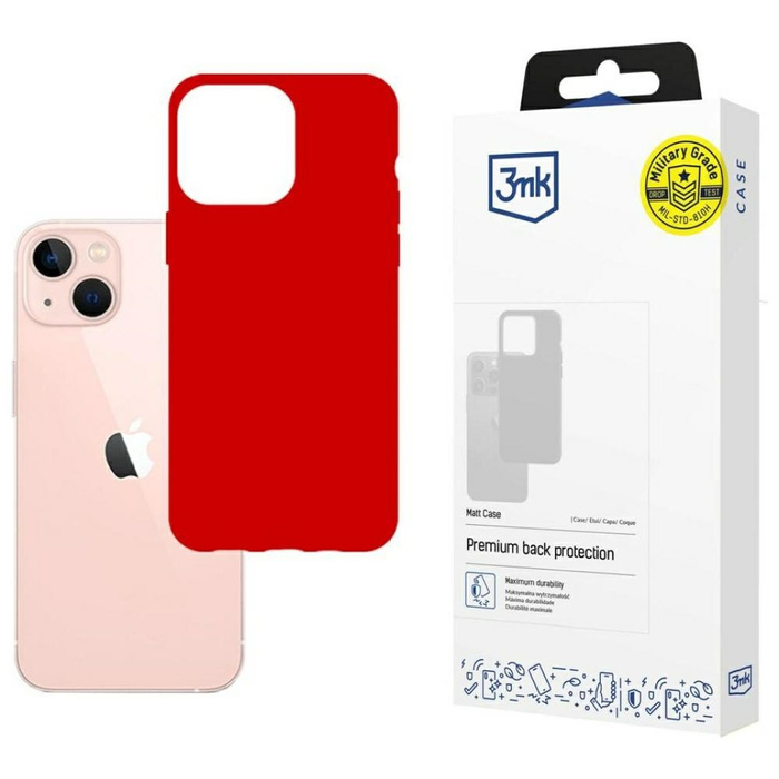 3MK Matt Case iPhone 14 Plus 6,7" truskawka/strawberry