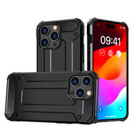 Etui Pancerne etui do iPhone 15 Pro Hybrid Armor - czarne Case