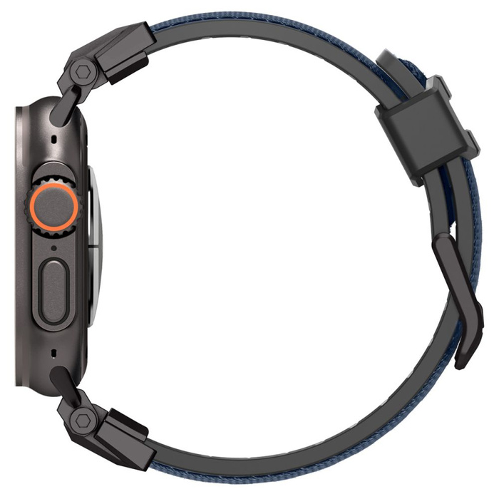 PASEK SPIGEN APPLE WATCH 6 / 7 / 8 / 9 / 10 / SE / ULTRA 1 / 2 (44 / 45 / 46 / 49 MM) DURAPRO ARMOR GRANATOWY