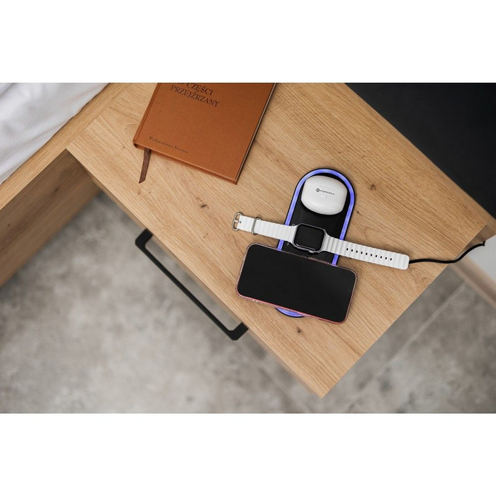 Słuchawki bezprzewodowe douszne Forcell F-Audio TWS Clear Sound białe