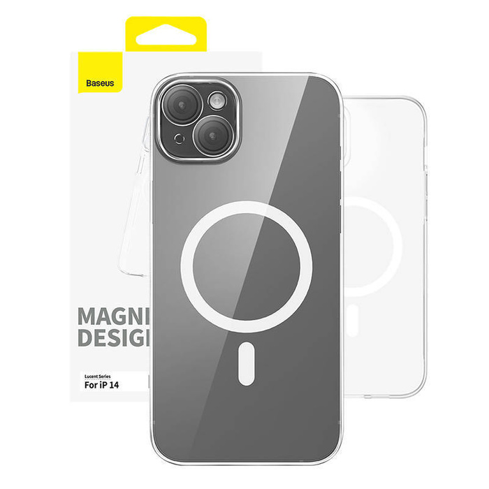 Etui Magnetyczne Etui na telefon iPhone 14 Baseus OS-Lucent Series (Przezroczysty) Case