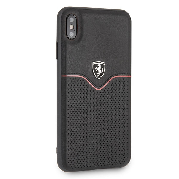 Etui FERRARI Apple iPhone Xs Max Off Track Victory Czarny Case