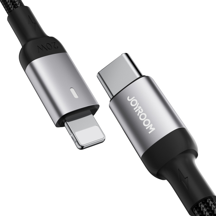 Joyroom kabel USB C - Lightning 20W A10 Series 2 m czarny (S-CL020A10)