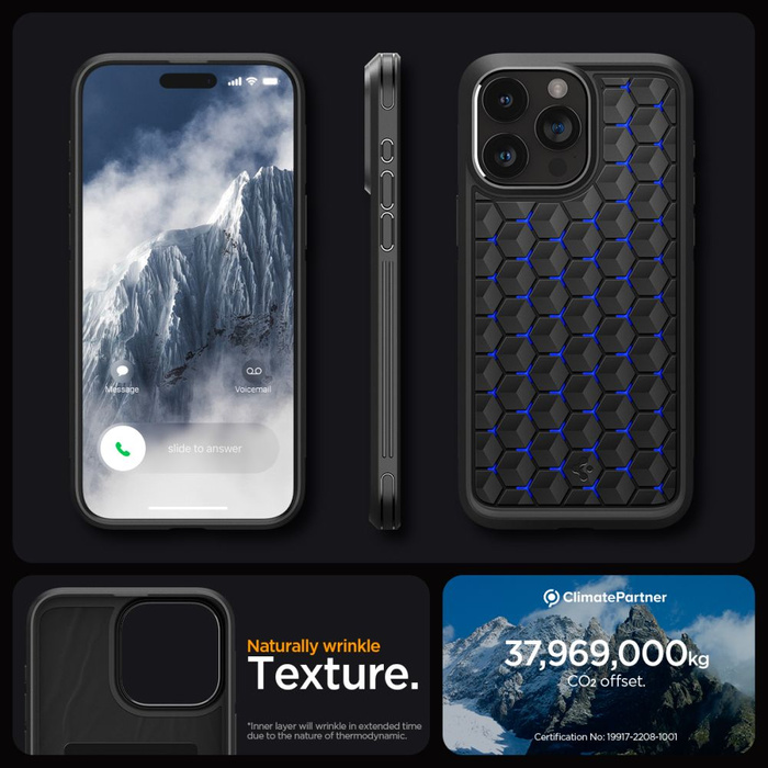 Etui iPhone 15 Pro Max Spigen Cryo Armor Cryo Blue