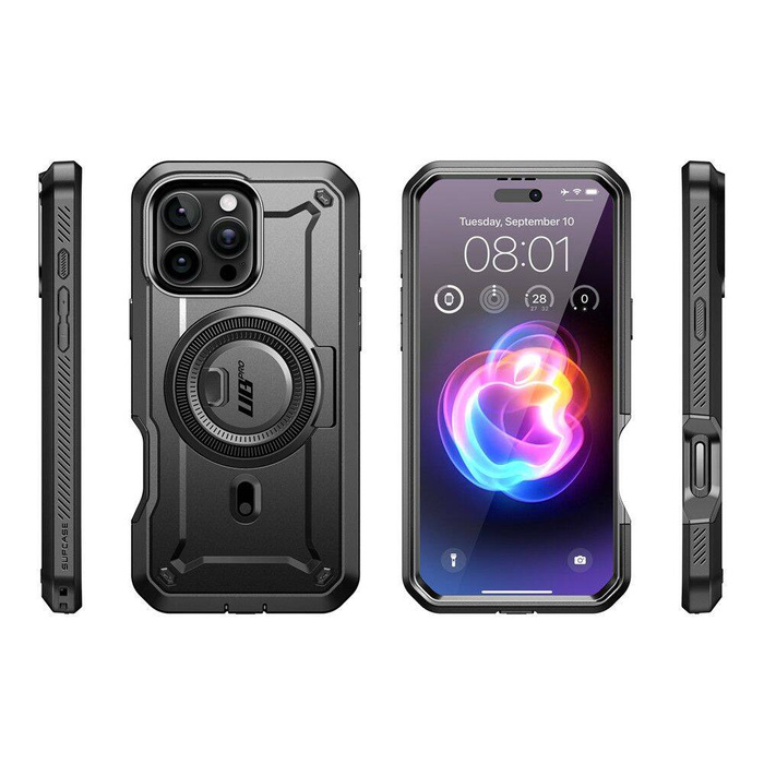 ETUI SUPCASE UB PRO MAG MAGSAFE IPHONE 16 PRO MAX BLACK
