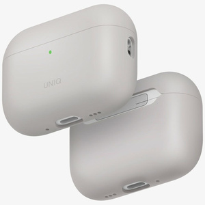 Etui UNIQ Lino do AirPods Pro 3 gen      Silicone beżowy