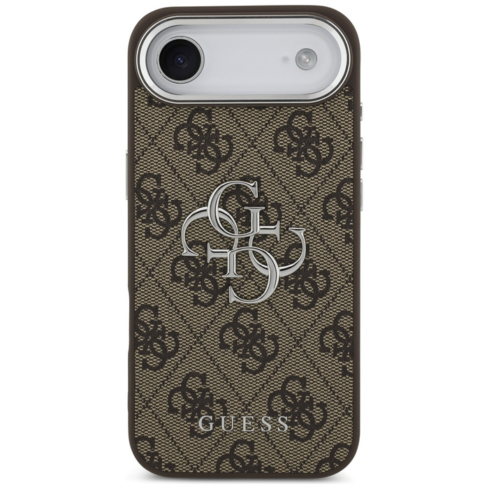 Etui Guess 4G Big 4G Classic Logo do     iPhone 17 Air brązowy srebrny