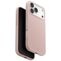 Etui UNIQ Lino do iPhone 17 Pro Max      Magclick Charging różowy