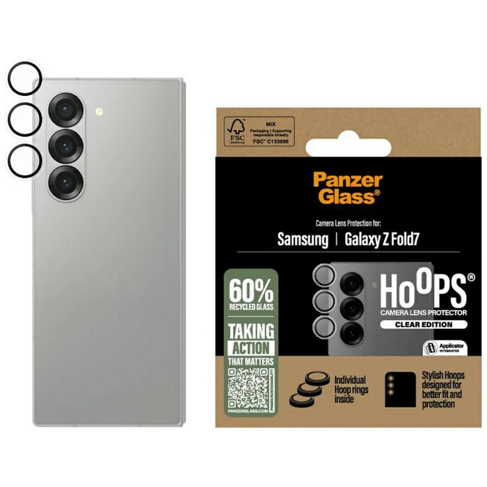 Szkło hartowane na obiektyw PanzerGlass Samsung Galaxy Z Fold 7 Hoops