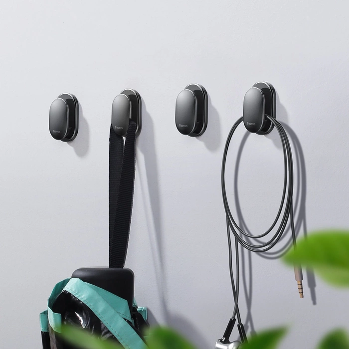 Haczyki, wieszaki samoprzylepne Baseus 4szt.