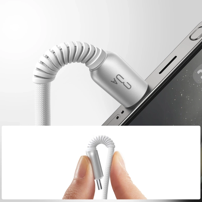 Kabel Joyroom S-A51 Cutting-Edge Series 3A USB-A - USB-C 1,2m - szary