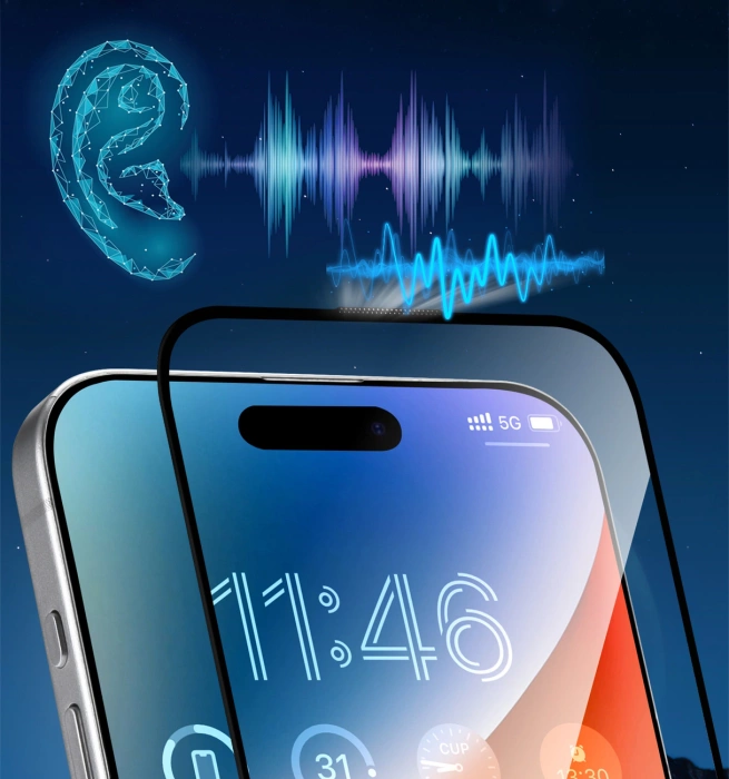 Szkło hartowane Joyroom JR-MKN0314 Corning Eyecare na iPhone 16 Pro Max