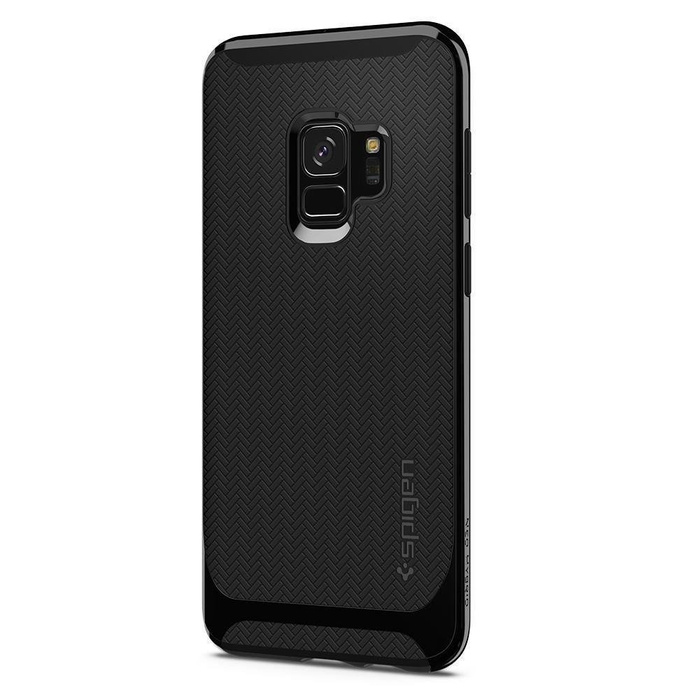 Etui Spigen Galaxy S9 Neo Hybrid Czarne Case Samsung Shiny Black