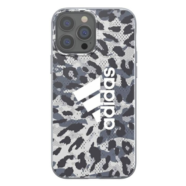 Etui ADIDAS Apple iPhone 13 Pro Max Snap Case Leopard Szary Case