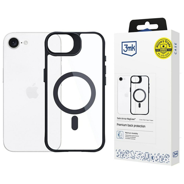 Etui 3MK Satin Armor MagCase do Apple  iPhone 16E