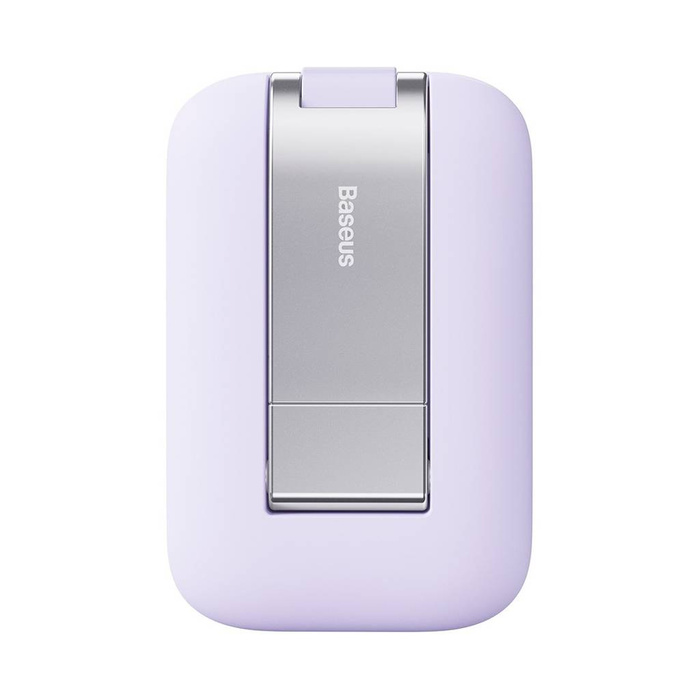 Regulowany stojak na telefon z lusterkiem Baseus Seashell Series - fioletowy