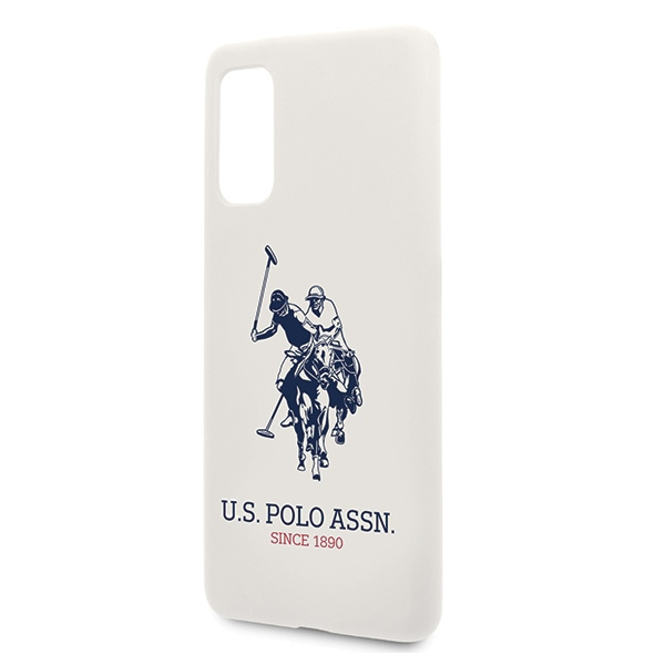 Etui US POLO Samsung Galaxy S20 Silicone Collection Biały Case