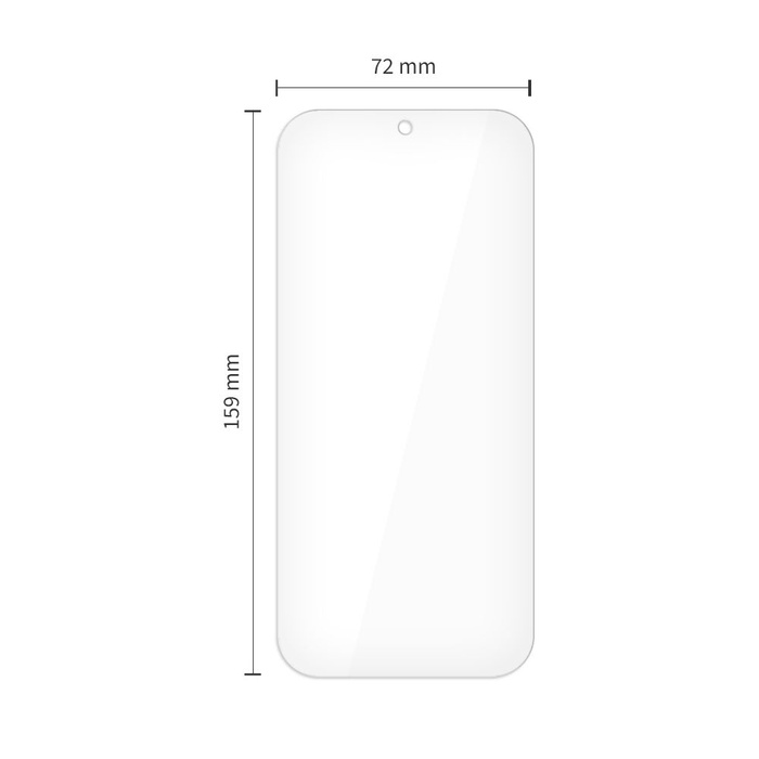 SZKŁO HARTOWANE TECH-PROTECT GOOGLE PIXEL 9 PRO XL / 10 PRO XL  GLASS FIT+ 2-PACK CLEAR