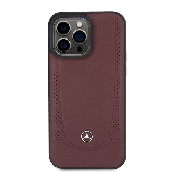 Etui Mercedes MEHCP15LARMRE iPhone 15 Pro 6.1" czerwony/red hardcase Leather Urban Bengale Case