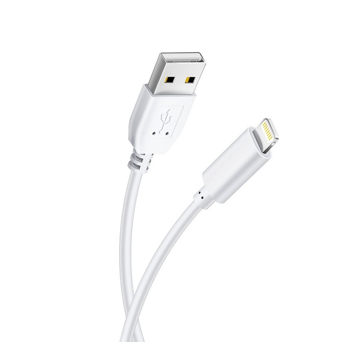 Kabel USB A do Lightning Blue Star Lite 3A 1,2 m biały