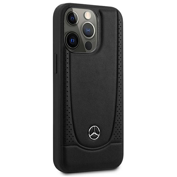 Etui Mercedes MEHCP15XARMBK iPhone 15 Pro Max 6.7" czarny/black hardcase Leather Urban Case