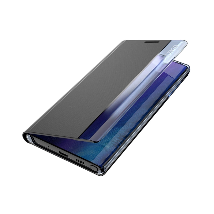 Etui New Sleep Case pokrowiec z klapką z funkcją podstawki na Samsung Galaxy A26 - czarne